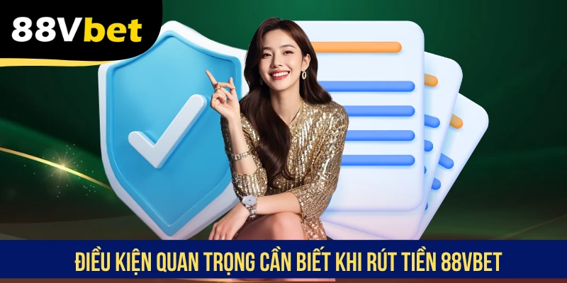 Điều kiện quan trọng cần biết khi rút tiền 88VBET