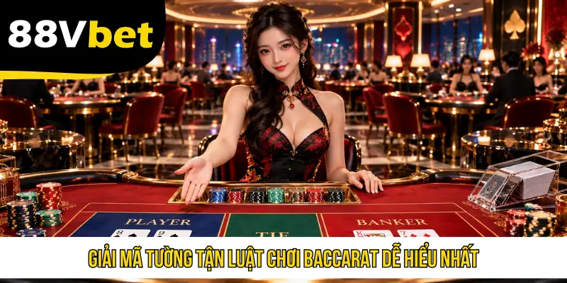 Giải mã tường tận luật chơi Baccarat dễ hiểu nhất