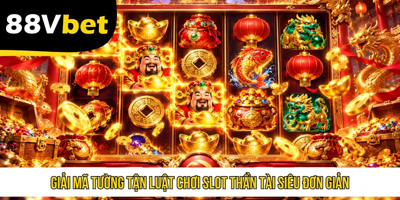 Giải mã tường tận luật chơi slot Thần Tài siêu đơn giản