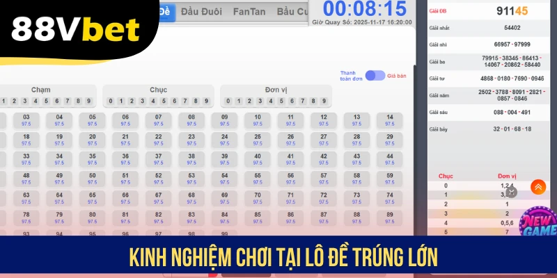 Kinh nghiệm chơi tại lô đề trúng lớn
