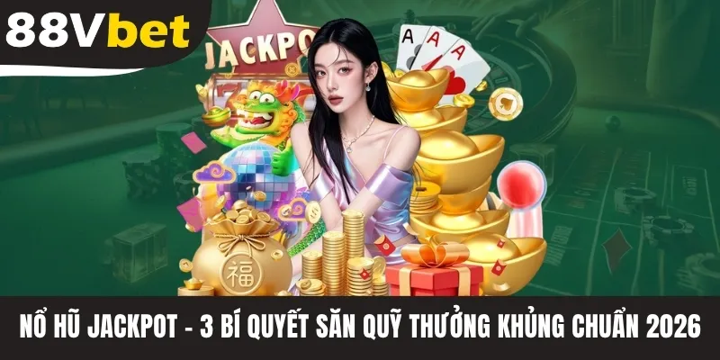 Nổ Hũ Jackpot - 3 Bí Quyết Săn Quỹ Thưởng Khủng Chuẩn 2026