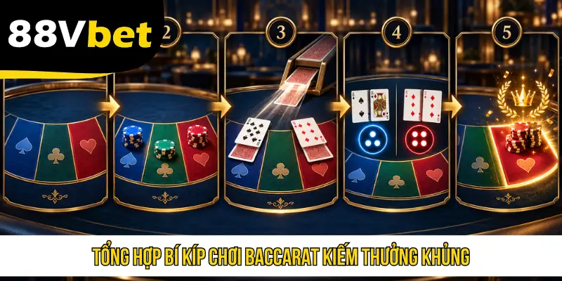 Tổng hợp bí kíp chơi Baccarat kiếm thưởng khủng